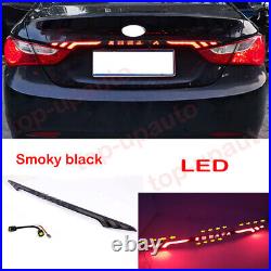 For Hyundai Sonata 2011-2014 black LED Tailgate Light Brake Turn Signal Light