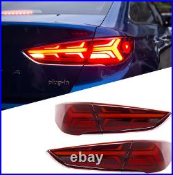 For Hyundai Sonata Tail Lights 2018 2019 Full LED 4 pcs Red Rear Lamp Assembly