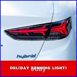 For Hyundai Sonata Tail Lights 2018 2019 Full LED 4pcs Smoked Rear Assembly