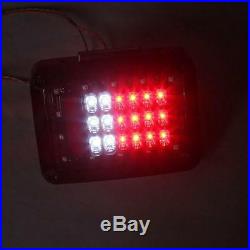 For Jeep Wrangler JK 08-18 7 LED Headlight + Fog Light + Tail Lights Lamp Kit