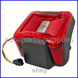 For Jeep Wrangler JL 2018-24 Red LED Tail Lights withBlind Spot Plug & Bracket L+R