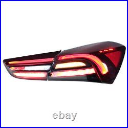 For Maserati Ghibli 2014-2022 Pair LED Rear Taillights Brake Light Reverse Light