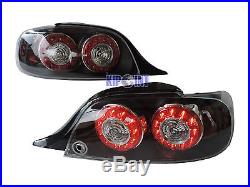 For Mazda RX8 2004-2008 LED Tail Lights Rear Lamps Black Housing Clear JDM