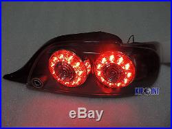 For Mazda RX8 2004-2008 LED Tail Lights Rear Lamps Black Housing Clear JDM
