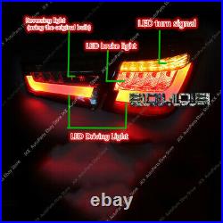 For Mitsubishi Outlander Sport ASX RVR 11-19 LED TailLights Brake Lamp Kit Smoke