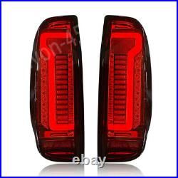 For Nissan Frontier 2005-2020 Smoke LED Rear Brake Tail Lights Lamps Pair L+R