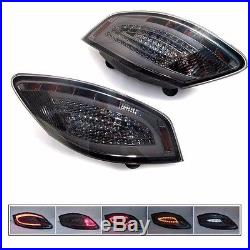 For Porsche 987 Boxster (s) / Cayman (s) 05-08 LED Tail Light Rear Lamp Smoke