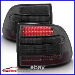For Porsche Cayenne 2003-2006 Smoke LED Brake Tail Lights, SUV Rear Lamps Set
