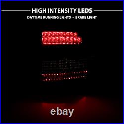 For Porsche Cayenne 2003-2006 Smoke LED Brake Tail Lights, SUV Rear Lamps Set