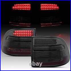 For Porsche Cayenne 2003-2006 Smoke LED Brake Tail Lights, SUV Rear Lamps Set