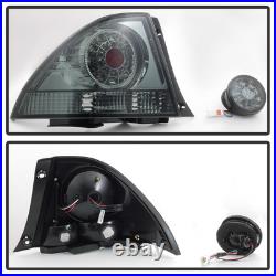 For Smoke 2001-2005 Lexus IS300 Lumiled LED Tail Lights+LED Inner Trunk Lamp 4pc