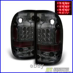For Smoked 2001-2004 Toyota Tacoma Pickup LED Tail Lights Lamps 01-04 Left+Right