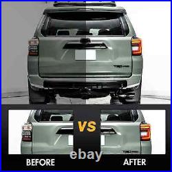 For Toyota 4Runner 2010-2022 Animation Sequential LED Tail Lights Rear Lamps