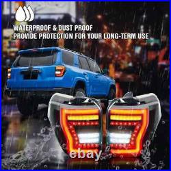 For Toyota 4Runner 2010-2022 Animation Sequential LED Tail Lights Rear Lamps