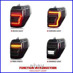 For Toyota 4Runner 2010-2022 Animation Sequential LED Tail Lights Rear Lamps