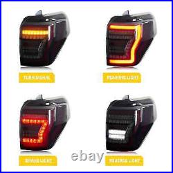 For Toyota 4Runner 2010-2022 Animation Sequential LED Tail Lights Rear Lamps
