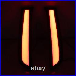 For Toyota 4Runner 2010-2022 LED Smoked Trunk Tail lights Rear Pillar Brake Lamp