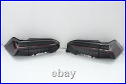 For Toyota RAV4 2019-2023 LED Tail Lights Sequential Signal Black Rear Lamp