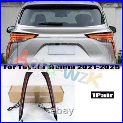 For Toyota Sienna 2021-2025 Car Rear Tail Lights Side LED Turn Signal/Brake Lamp
