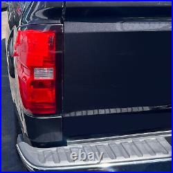 For Toyota Tundra Black 2007-2013 Dual C-Shape Tube Full LED Brake Tail Lights