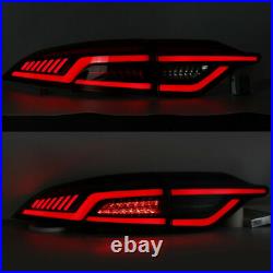 For Toyota US Corolla 2020-2024 LED Tail lights Assembly Red Trunk LED Rear Lamp