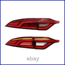 For Toyota US Corolla Tail Lights Assembly 2020-2021 Red Color All LED Rear Lamp