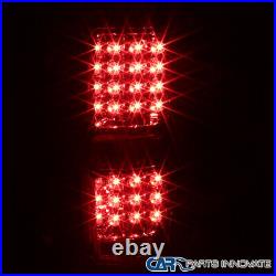 Ford 09-14 F150 F-150 Pickup Red LED Tail Lights Rear Brake Lamps Left+Right