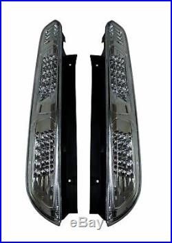 Ford Focus Mk2 Hatchback 2005-2008 LED Smoked Rear Tail Lights Pair