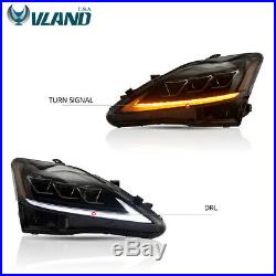 Full LED Projector Headlights For LEXUS IS250 350 ISF 2006-2012 Headlights