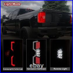 Full LED Sequential Tail Lights Lamps For 2014-2019 Silverado 1500 2500HD 3500HD