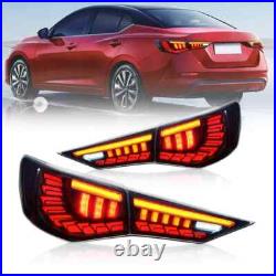 Full LED Tail Lights Assembly For 8th Gen 2020-25 Nissan Sentra