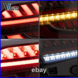 Full LED Tail Lights Fit For Honda Accord 2018-2022 Smoked Lens Sequential A Set