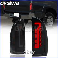Full LED Tail Lights For 2005-2015 Toyota Tacoma Brake Lamp Rear Left+Right Side