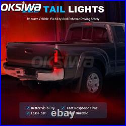 Full LED Tail Lights For 2005-2015 Toyota Tacoma Brake Lamp Rear Left+Right Side