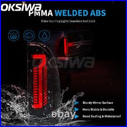 Full LED Tail Lights For 2005-2015 Toyota Tacoma Brake Lamp Rear Left+Right Side