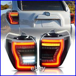 Full LED Tail Lights For Toyota 4Runner 2010-2021 Sequential Rear Lamp Assembly