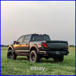 Full LED Tail Lights for Ford F-150 2021-2025 Sequential Rear Lamps smoke F150