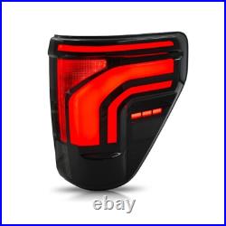 Full LED Tail Lights for Ford F-150 2021-2025 Sequential Rear Lamps smoke F150