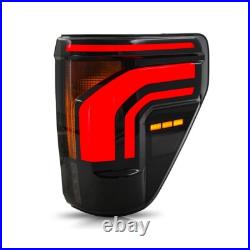 Full LED Tail Lights for Ford F-150 2021-2025 Sequential Rear Lamps smoke F150