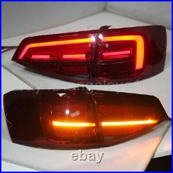 Full LED Taillights for VW new jetta Tail Lamps 2015-2018 Flowing Turning Direct