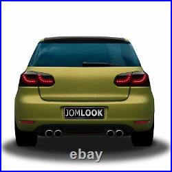 Für VW Golf 6 VI MK6 Limo Original LO-Style LED Rückleuchten Schwarz Smoke SET