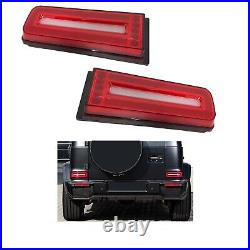 G63 LED TAIL LIGHTS W463 G-WAGON SIGNAL FIT 1990-2018 G500 G55 G550 2020 style