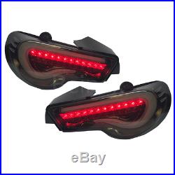 GT-86 FRS BRZ ZN6 LED Tail Light Valenti Sequential Signal Smoke US TYPE 13-18
