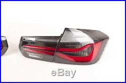 Genuine BMW M Performance Blackline Tail Lights F30 F80 Set 63212450105