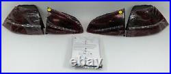 Genuine Vw Golf'r' Mk 7 + 7.5 R Design Tinted Smoked Led Rear Tail Lights Set