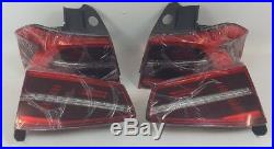 Genuine Vw Passat B8 3g Estate Highline Rear R Line Led Darkened Tail Lights Set