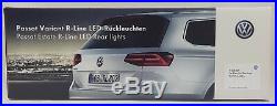 Genuine Vw Passat B8 3g Estate Highline Rear R Line Led Darkened Tail Lights Set