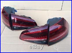 Golf MK7 to MK7.5 Rear LED Light Taillights Sliding Sequental Indicators 2013+