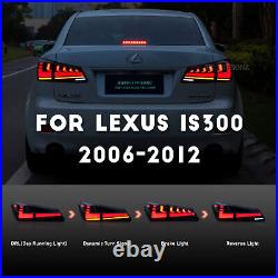 HCMOTION V2 LED Tail Lights For Lexus IS250 IS350 ISF 2006-2013 Smoke Animation