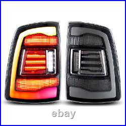 HC LED RGB Tail Lights For Dodge Ram 2009-2018 Sequential Rear Lamps
